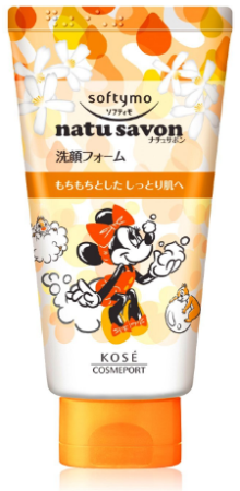 KOSE COSMEPORT SOFTYMO Natu savon Cleansing foam for the face, 130gr