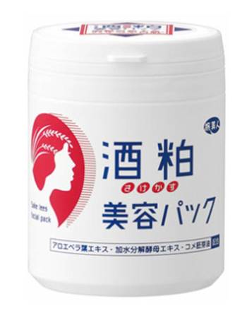 Azuma Tabibijin Sake Lees Beauty Pack Moisturizing and whitening mask with sake extract, 200 g