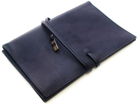 HAKUHODO Brush Case Genuine Leather L Bag for brushes made of genuine leather