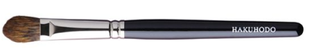 картинка Hakuhodo K006 Eye Shadow Brush round and flat магазин одежды и аксессуаров являющийся официальным дистрибьютором в России  Hakuhodo K006 Eye Shadow Brush round and flat