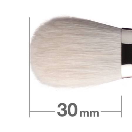 картинка J5547 Hakuhodo Blush Brush Round & Flat магазин одежды и аксессуаров являющийся официальным дистрибьютором в России  J5547 Hakuhodo Blush Brush Round & Flat