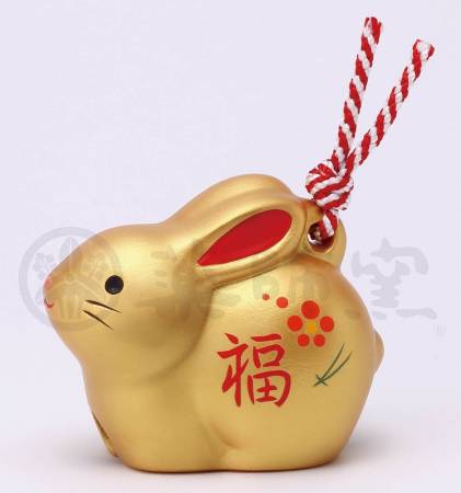 Golden Bunny Bell - symbol of 2023 (84)