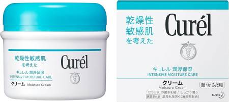 KAO Curel Intensive Moisture Cream Intensive hydrating cream for sensitive skin, 90 g