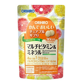 Orihiro MultiVitamin and Mineral мультивитамины и минералы 1 месяц - фото