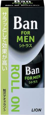 LION Ban For Men Roll On Citrus Deodorant For Men