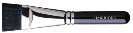 картинка Brush Hakuhodo G529 Highlight flat H2206 магазин одежды и аксессуаров являющийся официальным дистрибьютором в России  Brush Hakuhodo G529 Highlight flat H2206