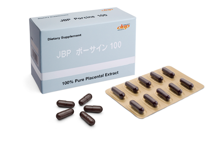 JBP 100% Pure Placental Extract Pork Placenta Extract, 15-30 Days Course