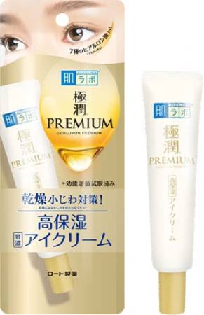 ROHTO Hada Labo Gokujyun Premium Eye Cream with Hyaluronic Acid