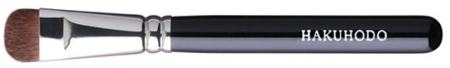 картинка G5509BkSL Hakuhodo Eye Shadow Brush round flat eyeshadow Brush магазин одежды и аксессуаров являющийся официальным дистрибьютором в России  G5509BkSL Hakuhodo Eye Shadow Brush round flat eyeshadow Brush