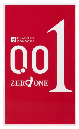 Okamoto Zero One 0.01 ultra thin condoms 3pcs