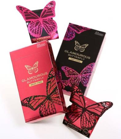 Condoms Jex glamorous butterfly with the abundant lubrication No. 12