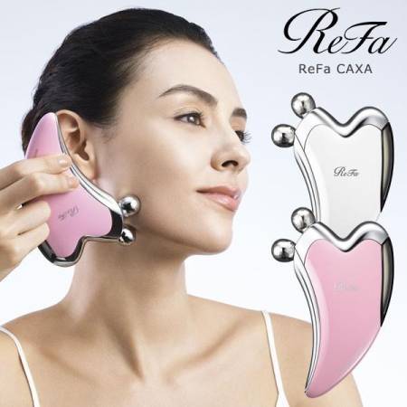 MTG ReFa CAXA Pink Lifting massager-plate for the face with microcurrents