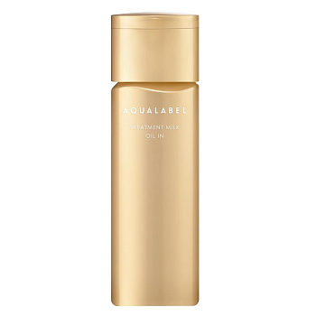Shiseido AQUALABEL Treatment Milk (Oil In) Anti-aging milk for very dry skin - Very moist, 130 ml
