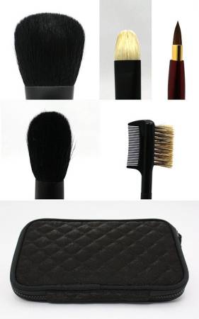 KOYUDO NB-5set-R Red Brush Set kit makeup brushes (5 brushes)