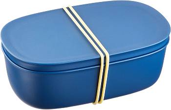 MARNA SUNOKO Lunch Box Ланч-бокс с решеткой, Navy MARNA SUNOKO Lunch Box Ланч-бокс с решеткой, Navy