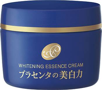 Купить Meishoku Medicated Placenta WHITENING ESSENCE CREAM Лечебный отбеливающий крем для лица с плацентой, 55гр на 36best.com — фото Meishoku Medicated Placenta WHITENING ESSENCE CREAM Лечебный отбеливающий крем для лица с плацентой, 55гр - фото
