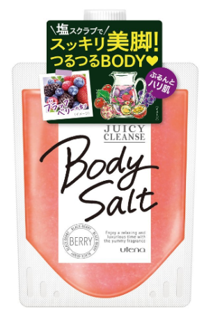 картинка UTENA JUICY Salt Body CLEANSE Salt body scrub, 300g магазин одежды и аксессуаров являющийся официальным дистрибьютором в России  UTENA JUICY Salt Body CLEANSE Salt body scrub, 300g