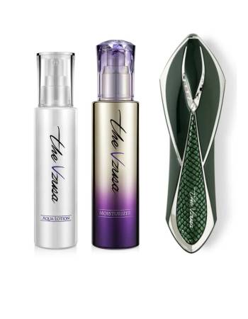 ARTISTIC&CO The Vzusa Set Cosmetology device complete with branded lotion and cream for skin lifting