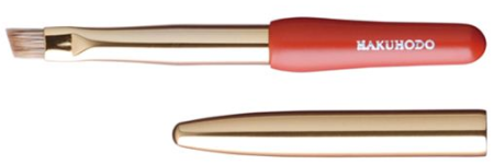 картинка Hakuhodo Misako Portable Eyebrow Brush H2307 Portable eyebrow brush магазин одежды и аксессуаров являющийся официальным дистрибьютором в России  Hakuhodo Misako Portable Eyebrow Brush H2307 Portable eyebrow brush