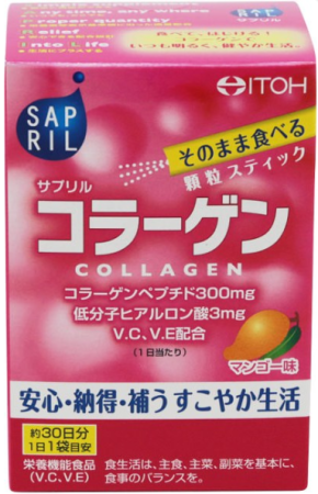 Sapril ITOH collagen Collagen, a course of 30 days, 2G x 30 sachet