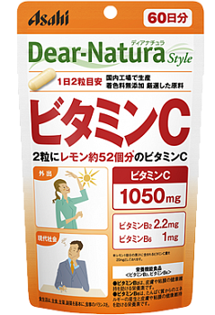 ASAHI Dear-Natura Vitamin C, 60 days