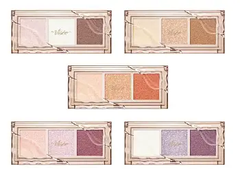 картинка Kose Visee Killer Eye Trio Three-color eye palette магазин одежды и аксессуаров являющийся официальным дистрибьютором в России  Kose Visee Killer Eye Trio Three-color eye palette