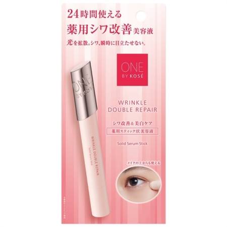 ONE BY KOSE Wrinkle Double Repair Anti-wrinkle serum stick with instant effect, 4 g