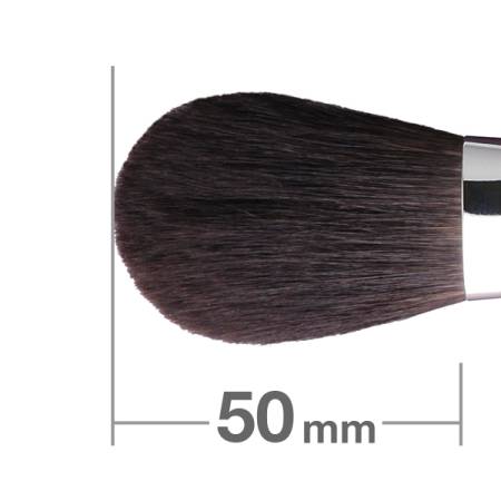 картинка Hakuhodo K002 Powder Brush round and flat магазин одежды и аксессуаров являющийся официальным дистрибьютором в России  Hakuhodo K002 Powder Brush round and flat