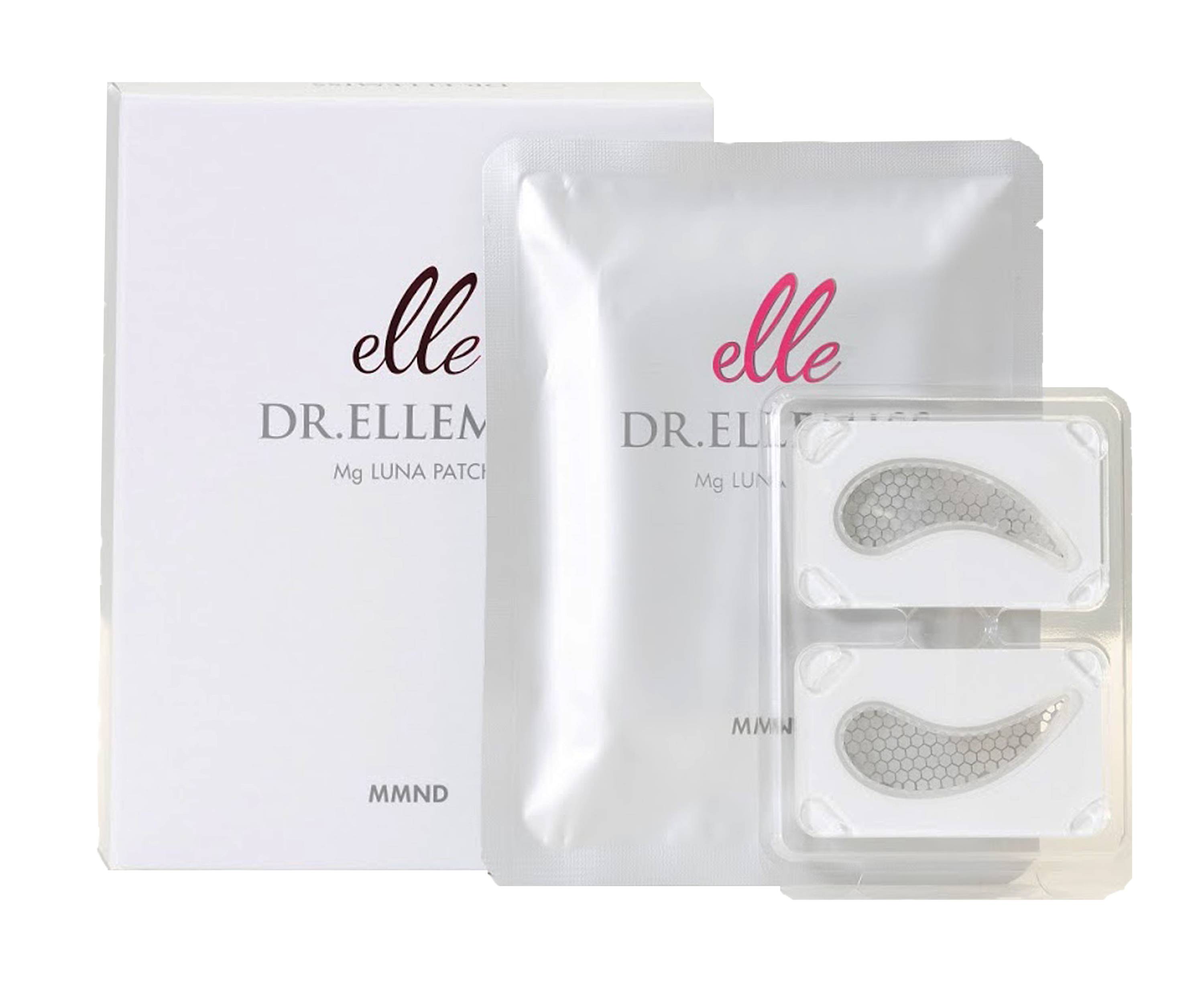 DR. ELLEMISS Mg Luna Patch Магниевые патчи с микроиглами для обновления кожи, 4 пары - фото