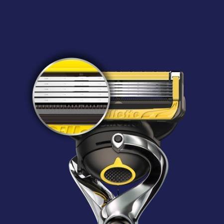 Gillette Proshield Replaceable blades to shaving machine, 8pcs