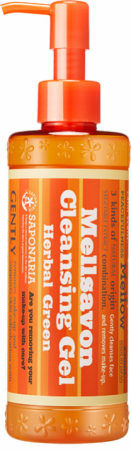 Mellsavon Cleansing Gel Herbal Green Gel cleanser and makeup remover, 230ml