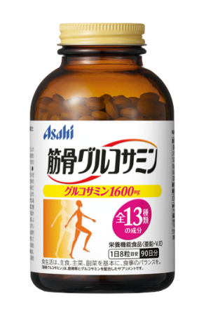 ASAHI Muscle Glucosamine Complex for restoration of joints with muscle grass, for 3 months