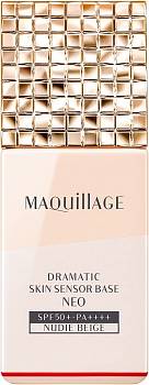 SHISEIDO MAQUILLAGE DRAMATIC Skin Sensor Base NEO Основа под макияж с эффектом прозрачности кожи с SPF50 PA+++, тон Nuddy Beige SHISEIDO MAQUILLAGE DRAMATIC Skin Sensor Base NEO Основа под макияж с эффектом прозрачности кожи с SPF50 PA+++, тон Nuddy Beige