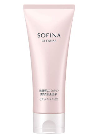 Japanese Skincare - Buy "Pillow of foam", super foamy washroom. KAO Sofina enriched foam cleanser Online from Japan | 36Best Kawai "Pillow of foam", super foamy washroom. KAO Sofina enriched foam cleanser