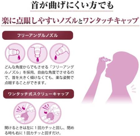 ROHTO V ACTIVE PREMIUM Eye drops for eye fatigue and blurred vision, 15 ml