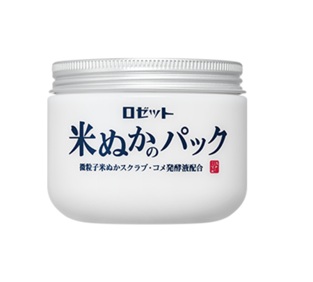 Rosette Edo Kosume Rice Bran Pack Moisturizing peeling mask, 150 g