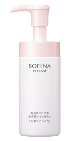 KAO Sofina Cleanse makeup remover & facial foam Foam for removing make-up and cleansing the skin, 150ml