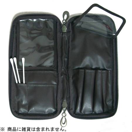 картинка HAKUHODO Po810Bk Case under brush магазин одежды и аксессуаров являющийся официальным дистрибьютором в России  HAKUHODO Po810Bk Case under brush