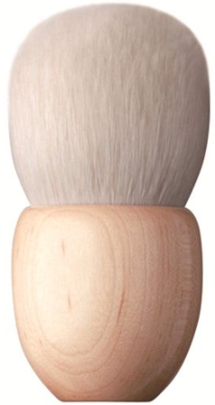 картинка Hakuhodo Maple Kinoko Brush White Medium H3010 магазин одежды и аксессуаров являющийся официальным дистрибьютором в России  Hakuhodo Maple Kinoko Brush White Medium H3010