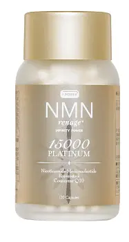 Купить NMN Renage Platinum Infinity Power 15000 Антиоксидантный и омолаживающий препарат красоты с высоким содержанием NMN на 36best.com — фото NMN Renage Platinum Infinity Power 15000 Антиоксидантный и омолаживающий препарат красоты с высоким содержанием NMN - фото