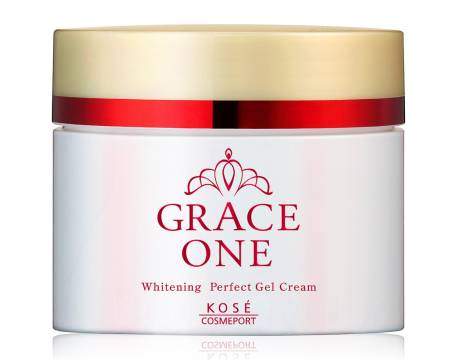 KOSE Cosmeport Grace One Whitening Perfect Gel Cream Whitening nourishing cream for aging skin, 100g