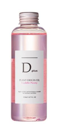 KOR JAPAN Plus Plant Origin Oil Moisturizing  for face, body and hair with peony fragrance, 150 ml