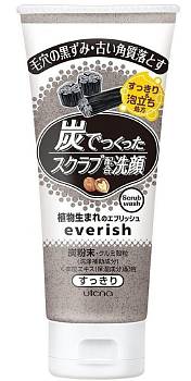 Купить UTENA Everish Скраб для лица из древесного угля и скорлупы грецкого ореха, 135 г на 36best.com — фото UTENA Everish Скраб для лица из древесного угля и скорлупы грецкого ореха, 135 г - фото