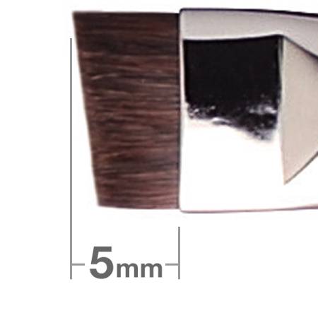 картинка J5549 Hakuhodo Eyebrow Brush Angled eyebrow Brush магазин одежды и аксессуаров являющийся официальным дистрибьютором в России  J5549 Hakuhodo Eyebrow Brush Angled eyebrow Brush