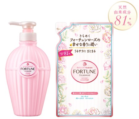Kose Cosmeport Rose of Heaven Treatment FORTUNE Restoration and hair treatment