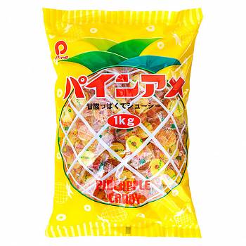 PINE Pineapple Candy Леденцы со вкусом ананаса, 1 кг PINE Pineapple Candy Леденцы со вкусом ананаса, 1 кг