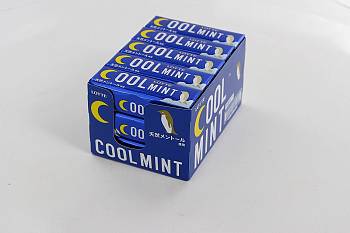 Жвачка Cool Mint,  Lotte, блок - 15 уп