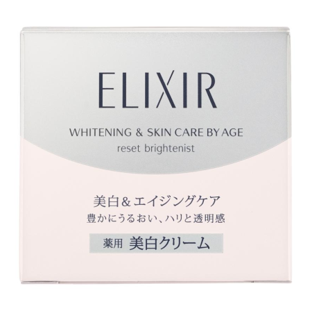 Japanese Skincare - Buy SHISEIDO Elixir White Reset Whitening cream Brightenist, 40gr Online from Japan | 36Best Kawai SHISEIDO Elixir White Reset Whitening cream Brightenist, 40gr