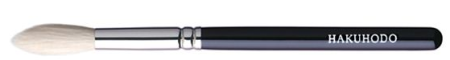 картинка G5539BkSL Hakuhodo Eye Shadow Brush Tapered магазин одежды и аксессуаров являющийся официальным дистрибьютором в России  G5539BkSL Hakuhodo Eye Shadow Brush Tapered