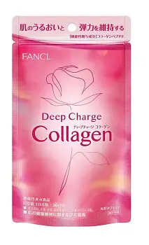 Купить FANCL Deep Charge Collagen Коллаген с экстрактом розы и витамином С для молодости и красоты, на 1 месяц на 36best.com — фото FANCL Deep Charge Collagen Коллаген с экстрактом розы и витамином С для молодости и красоты, на 1 месяц - фото